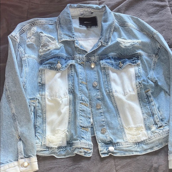 Forever 21 Light Blue Denim Jacket - Picture 3 of 6